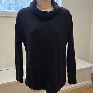 Vineyard Vines Black Cowl Neck Pullover Sweater